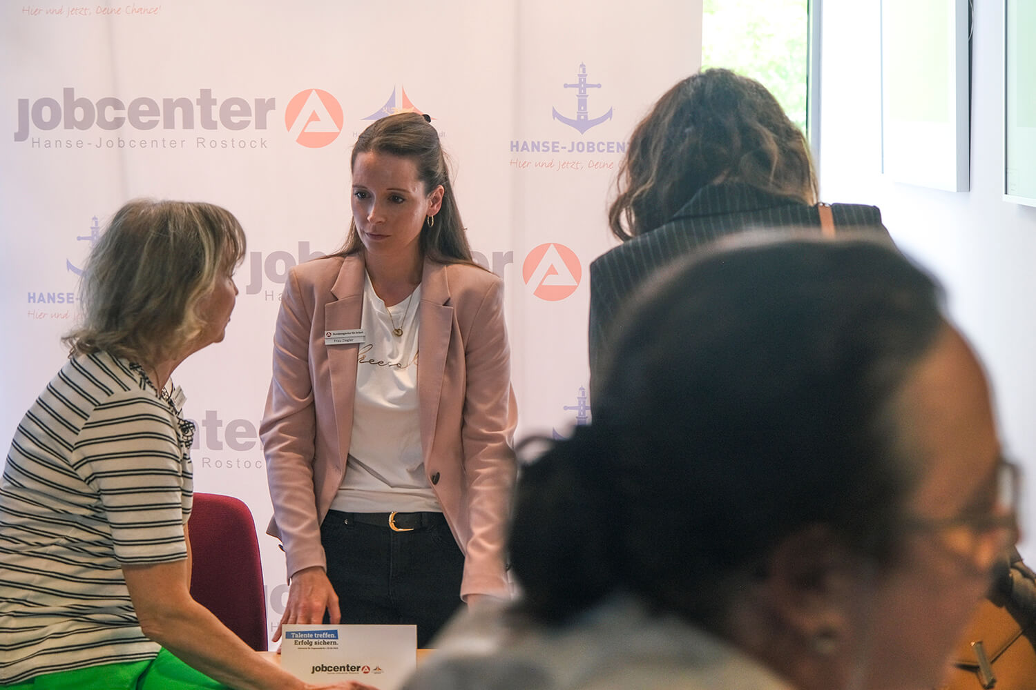 Das Hanse-Jobcenter Rostock auf der inlingua Jobmesse Rostock