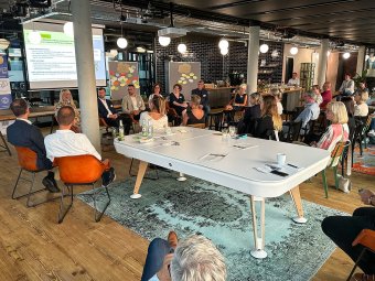 Diskussionsrunde beim Barmer Netzwerktreffen zum Fachkräftemangel